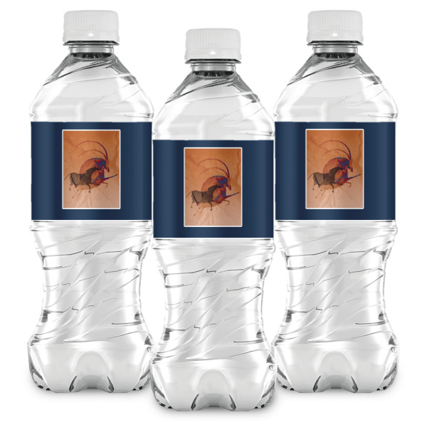 Custom Design - Water Bottle Labels - Front View