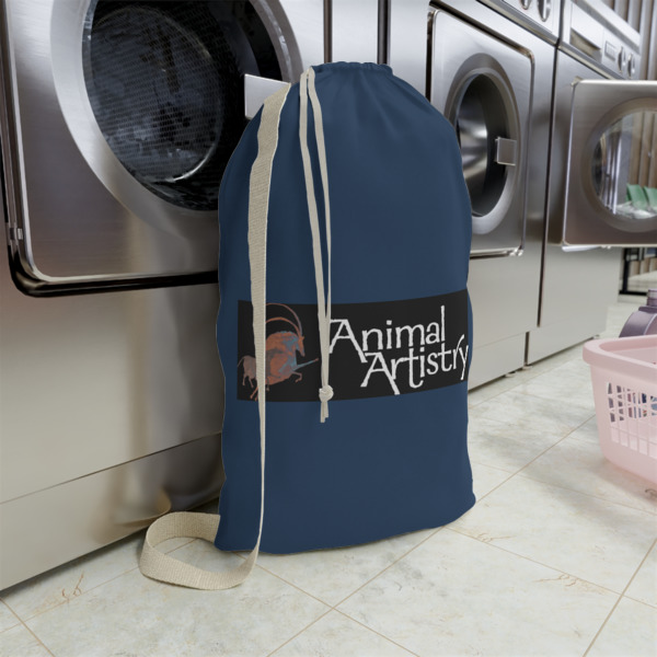 Custom Design - Large Laundry Bag - In Context