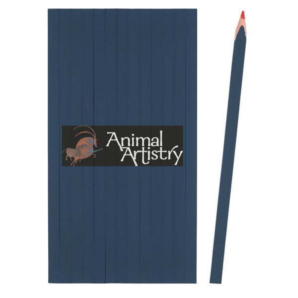 Custom Design - Colored Pencils - Front View