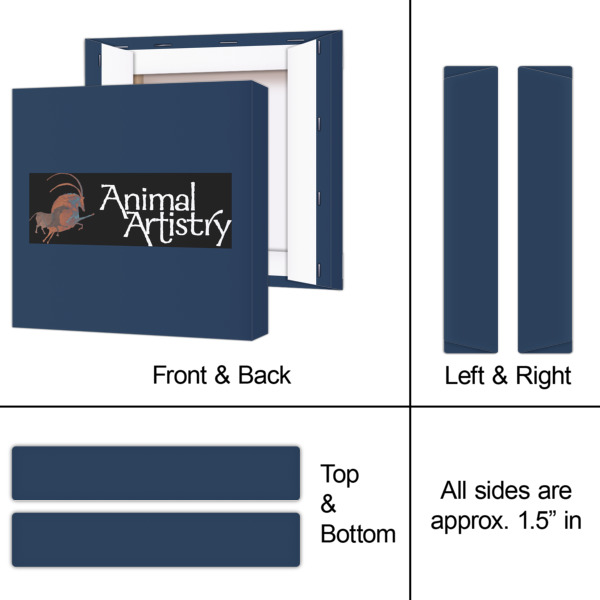 Custom Design - 8x8 - Canvas Print - Approval