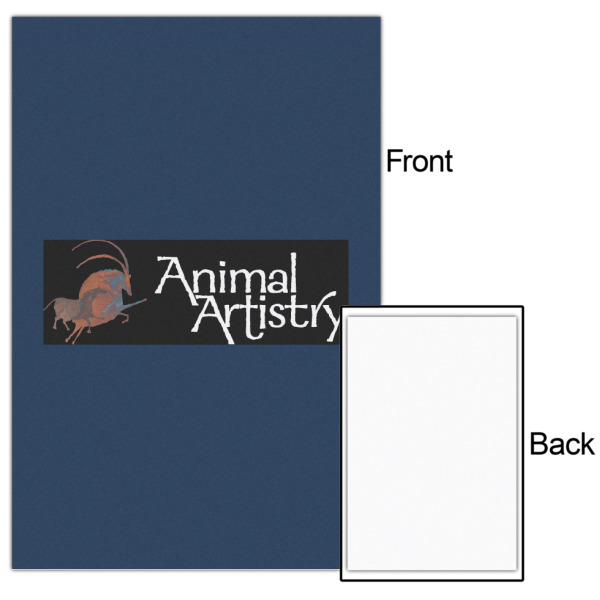 Custom Design - 24x36 - Matte Poster - Front & Back