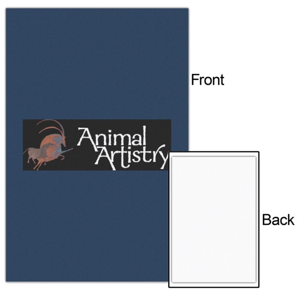 Custom Design - 20x30 - Matte Poster - Front & Back