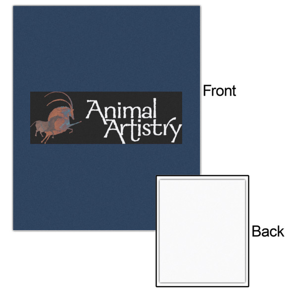 Custom Design - 20x24 - Matte Poster - Front & Back