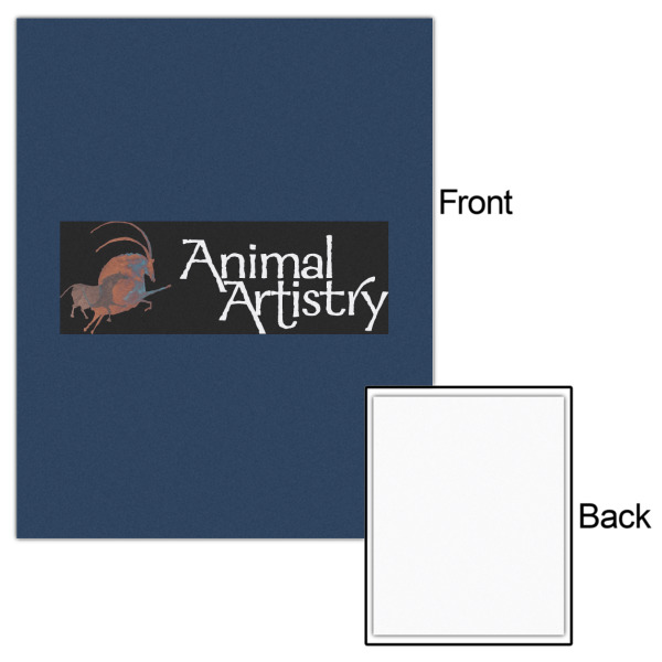 Custom Design - 16x20 - Matte Poster - Front & Back