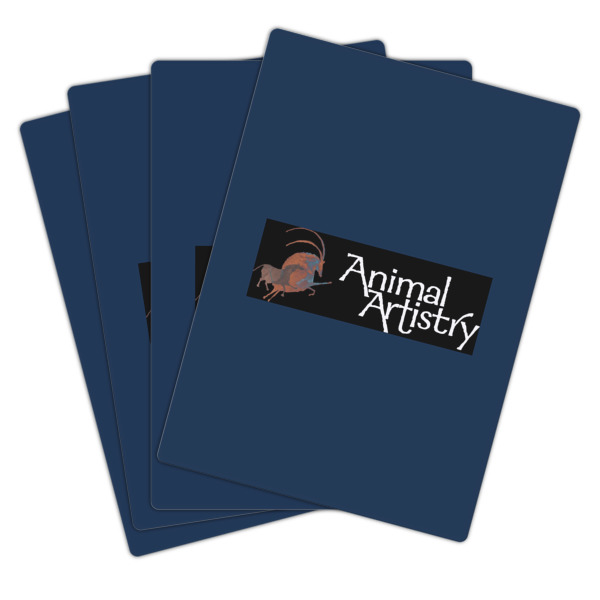 Custom Design - Playing Cards - Hand Back View