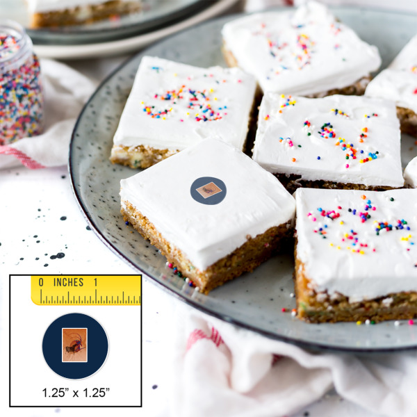 Custom Design - Printed Icing Circle - XSmall - In Context