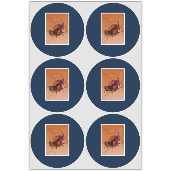 Custom Design - Icing Circle - Large - Set of 6