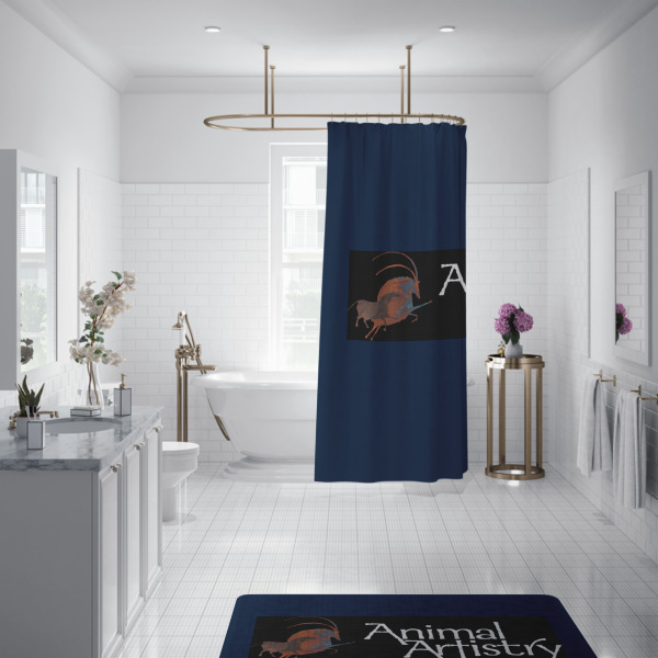 Custom Design - Shower Curtain - 70"x83" - In Context