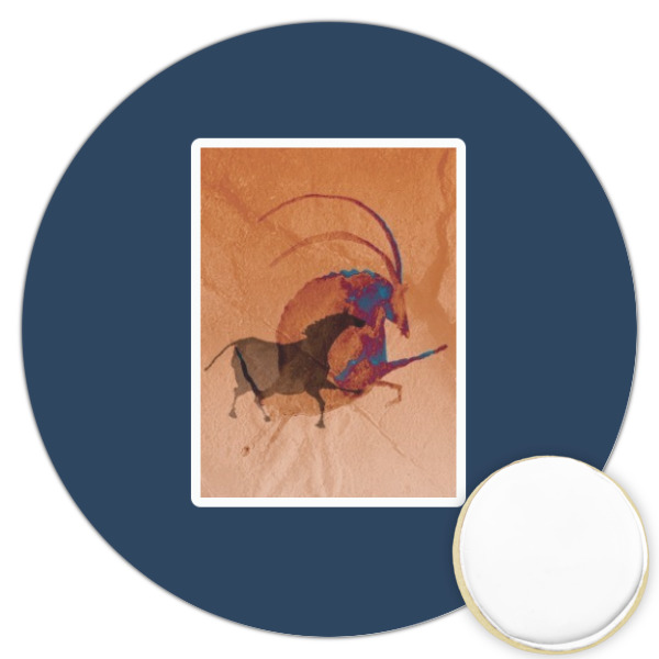 Custom Design Your Own Printed Cookie Topper - 3.25"