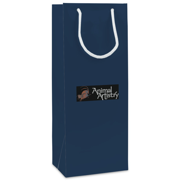 Custom Design Your Own Wine Gift Bags - Matte