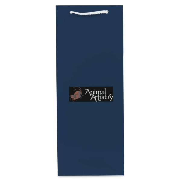 Custom Design - Wine Gift Bag - Matte - Front