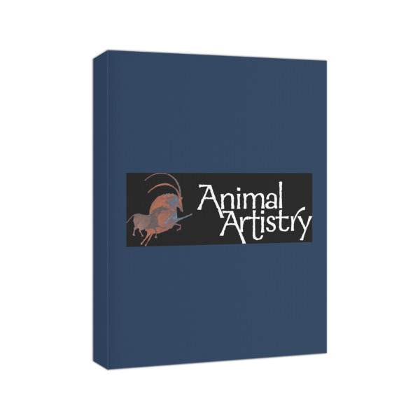 Custom Design - 8x10 - Canvas Print - Angled View