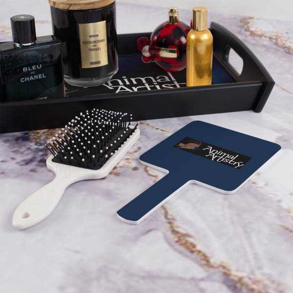 Custom Design - Hand Mirror - With Hair Brush
