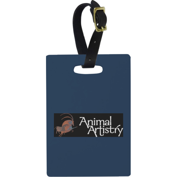 Custom Design Your Own Plastic Luggage Tag - Rectangular