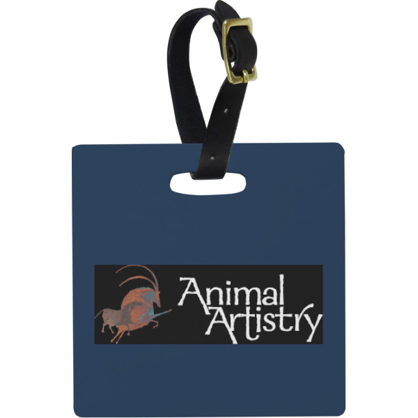 Custom Design - Personalized Square Luggage Tag