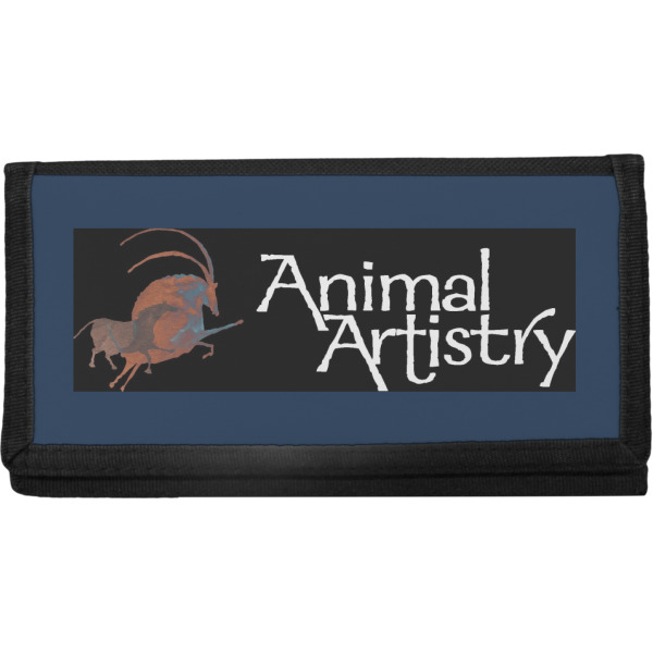 Custom Design Your Own Canvas Checkbook Cover