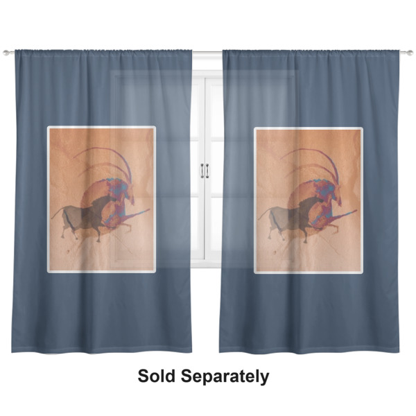 Custom Design - Sheer Curtains Double