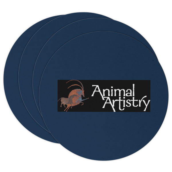 Custom Design Your Own Round Paper Coasters