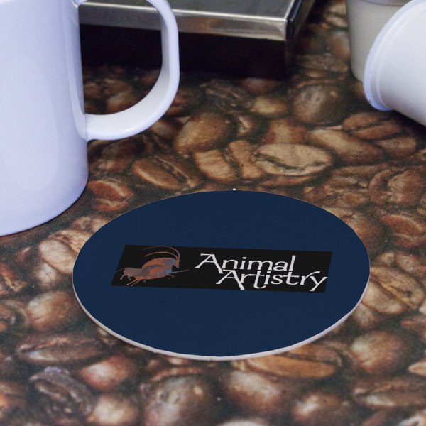 Custom Design - Round Paper Coaster - Front