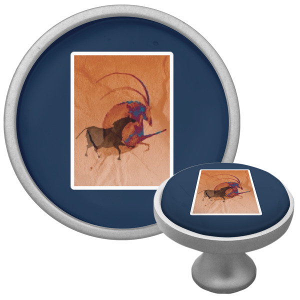 Custom Design - Cabinet Knob - Nickel - Multi Angle