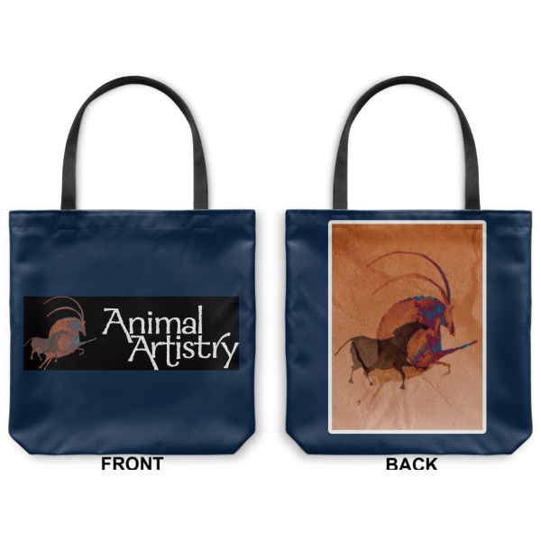 Custom Design - Canvas Tote - Front and Back