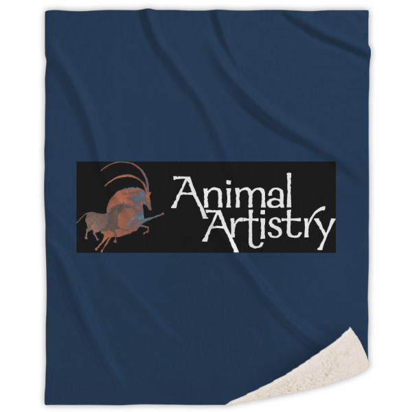 Custom Design Your Own Sherpa Throw Blanket