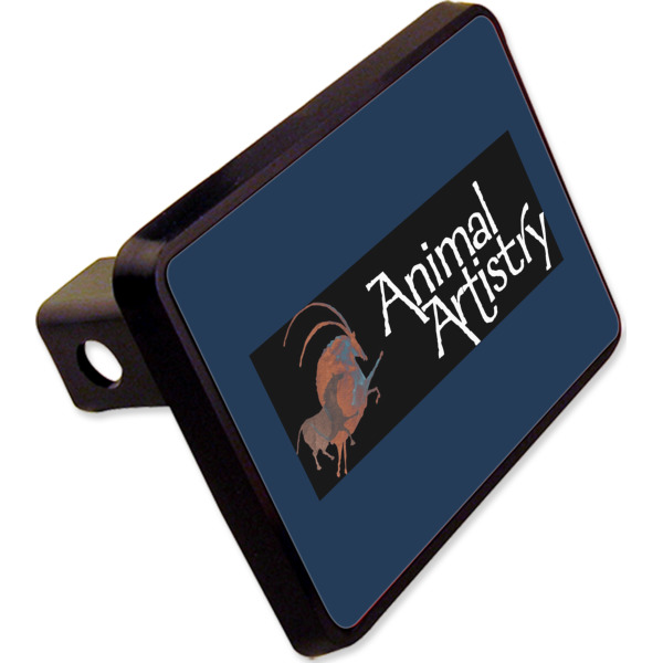 Custom Design Your Own Rectangular Trailer Hitch Cover - 2"
