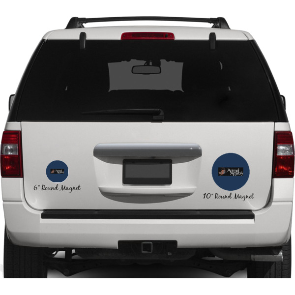 Custom Design - Personalized Car Magnets on Ford Explorer