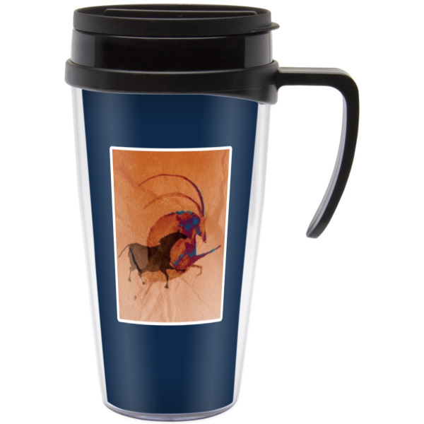 Custom Design Your Own Acrylic Travel Mug with Handle