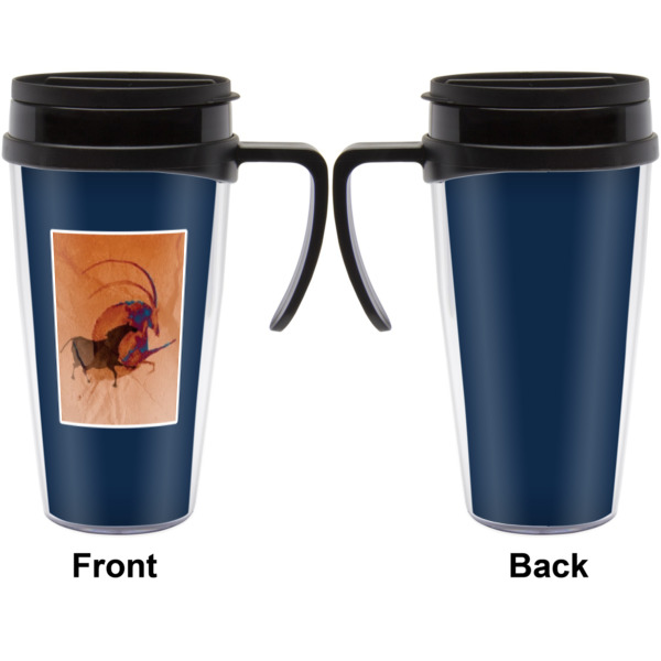 Custom Design - Travel Mug with Black Handle - Approval