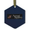 Design Your Own Flat Glass Ornament - Hexagon