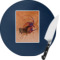 Design Your Own Round Glass Cutting Board - Small