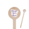 Design Your Own 7.5" Round Wooden Stir Sticks - Single-Sided