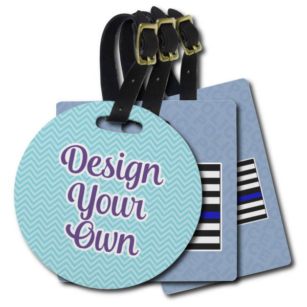 Custom Design Your Own Plastic Luggage Tag