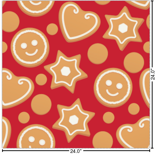 Custom Design Your Own Wallpaper & Surface Covering - Water Activated - 24" x 24" Sample