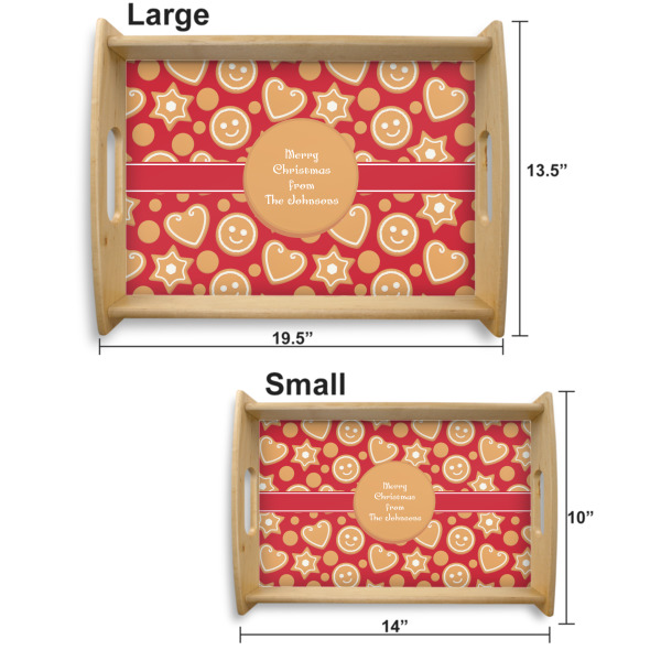 Custom Design - Serving Tray Wood Sizes