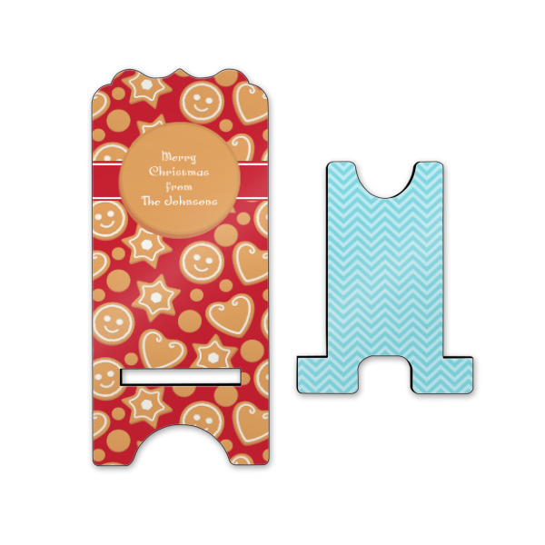 Custom Design - Stylized Phone Stand - Front & Back - Small
