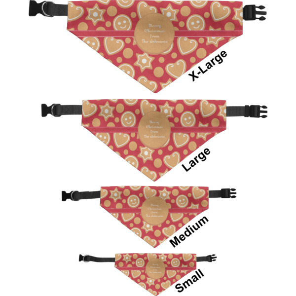 Custom Design - Pet Bandana Sizes