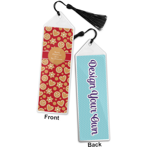 Custom Design - Bookmark w/ Tassel - Front and Back