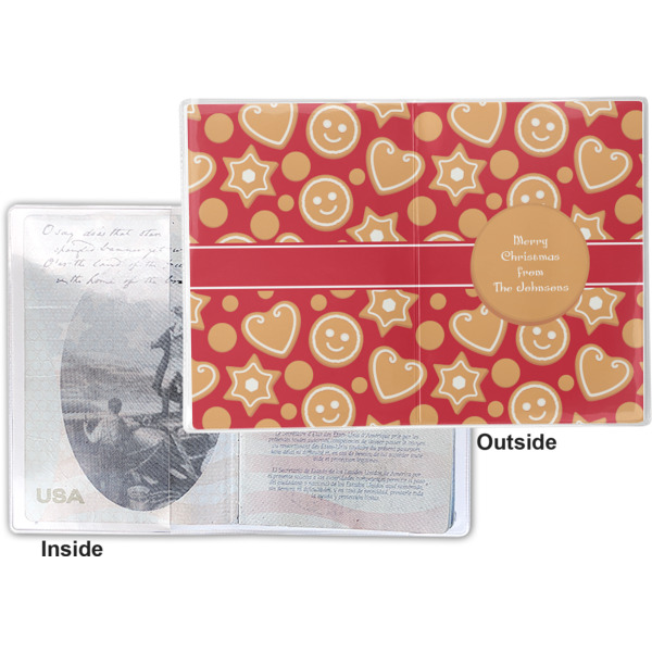 Custom Design - Vinyl Passport Holder - Flat Front and Back