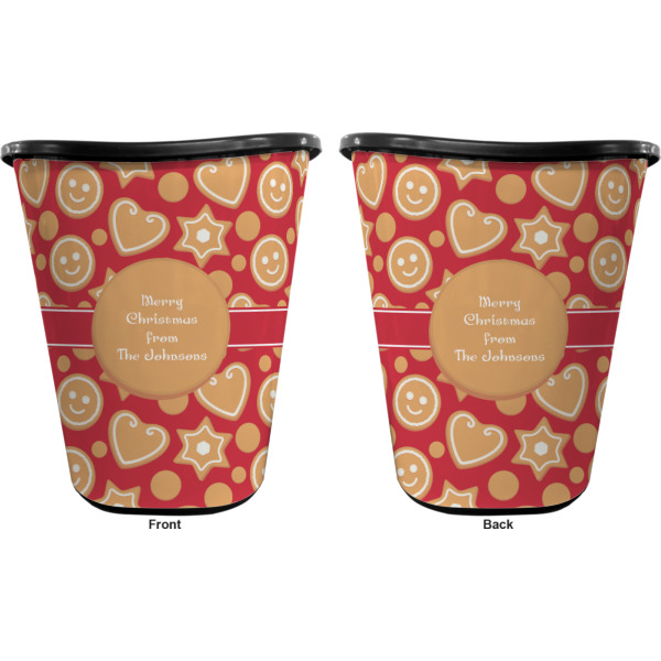 Custom Design - Waste Basket - Black - Double Sided - Approval