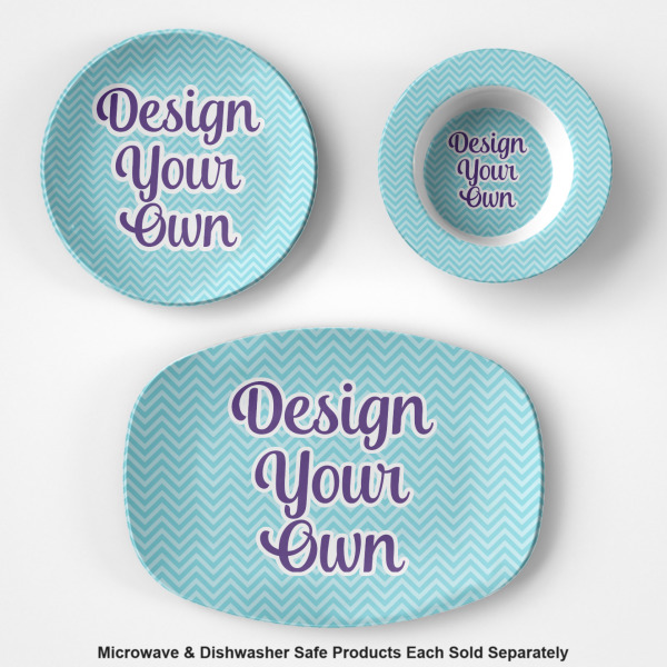 Custom Design - Microwave Safe Composite Polymer Plastic Dishware - Group