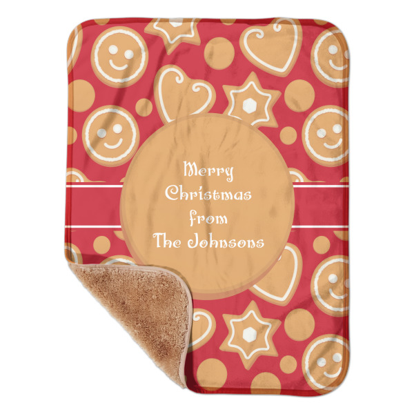 Custom Design Your Own Sherpa Baby Blanket - 30" x 40"