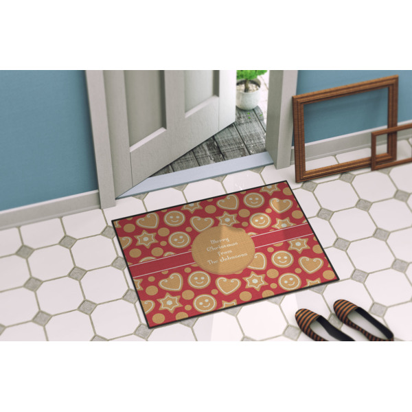 Custom Design - Door Mat - 24"x18" - Lifestyle - Porch