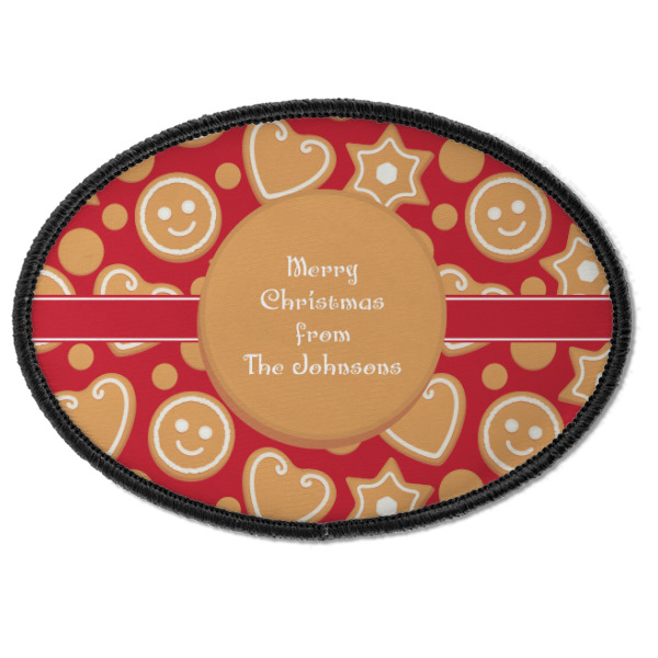 Custom Design - Iron On Patch - Oval - Front