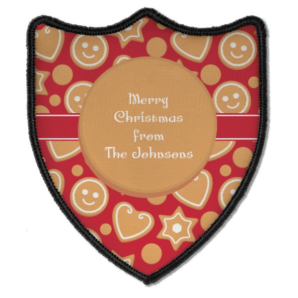 Custom Design - Iron On Patch - Shield - Style B - Front