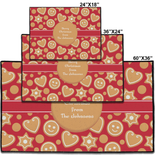 Custom Design - Door Mats - Size Comparison