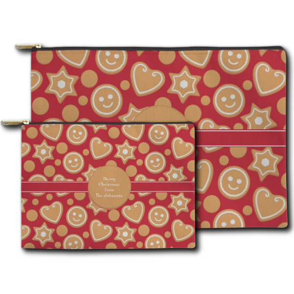 Custom Design - Zippered Pouches - Size Comparison