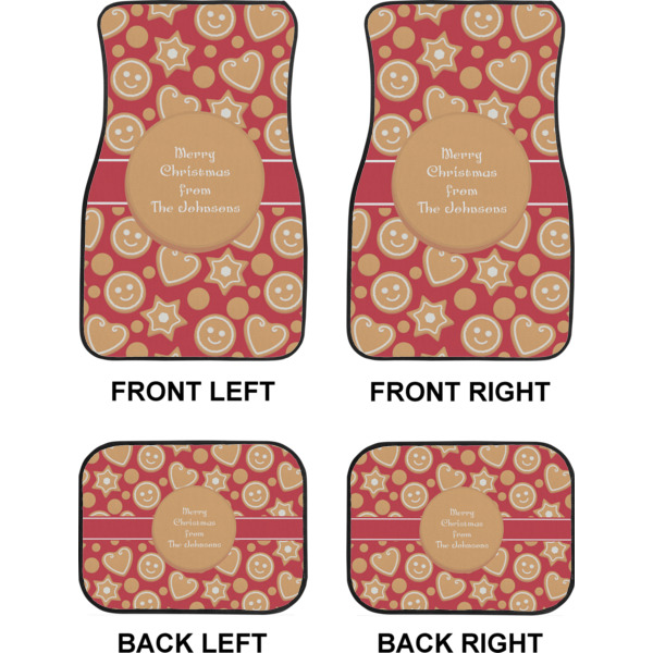 Custom Design - Car Floor Mats Set (2F + 2B)