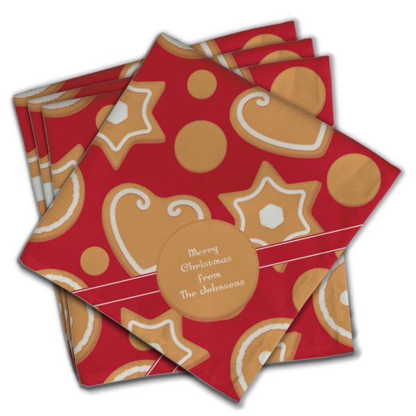 Custom Design - Cloth Napkins - Personalized Dinner (PARENT MAIN Set of 4)